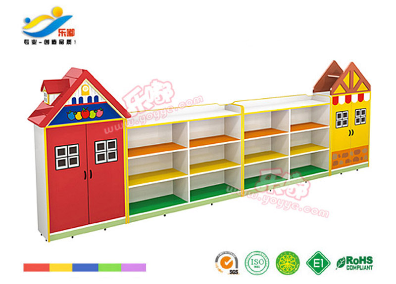 LD1420 别墅造型玩具柜(图1)