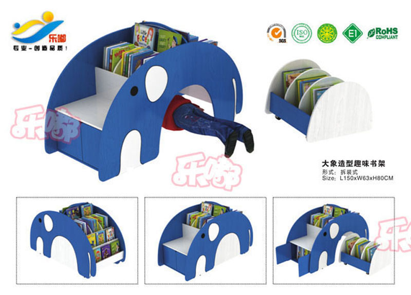 LD3051 大象造型趣味书架(图1)