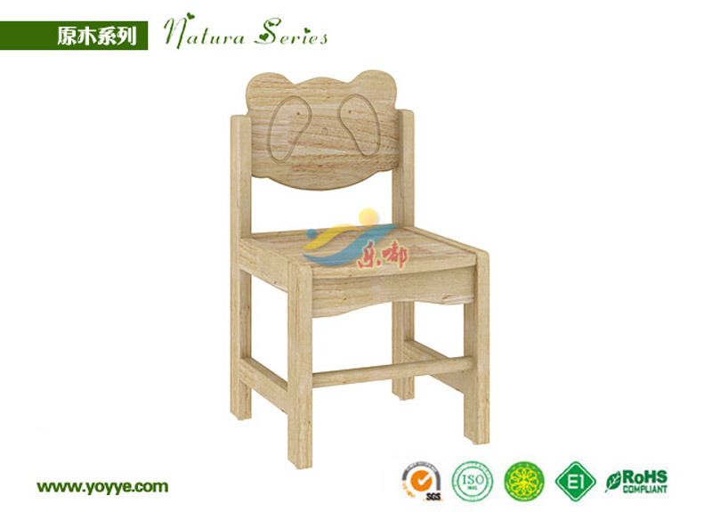 LD2531 原木熊猫造型椅